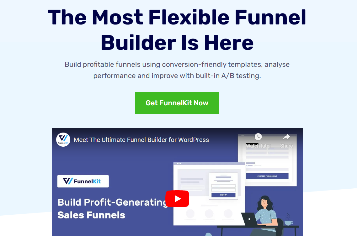 FunnelKit Funnel Builder - Best WooCommerce Thank You Page Plugin