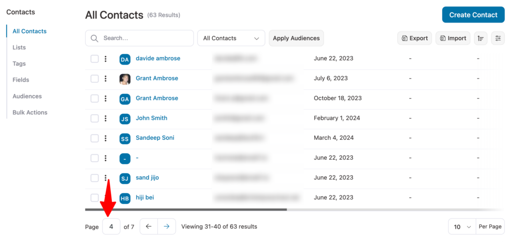 jump to any specific page