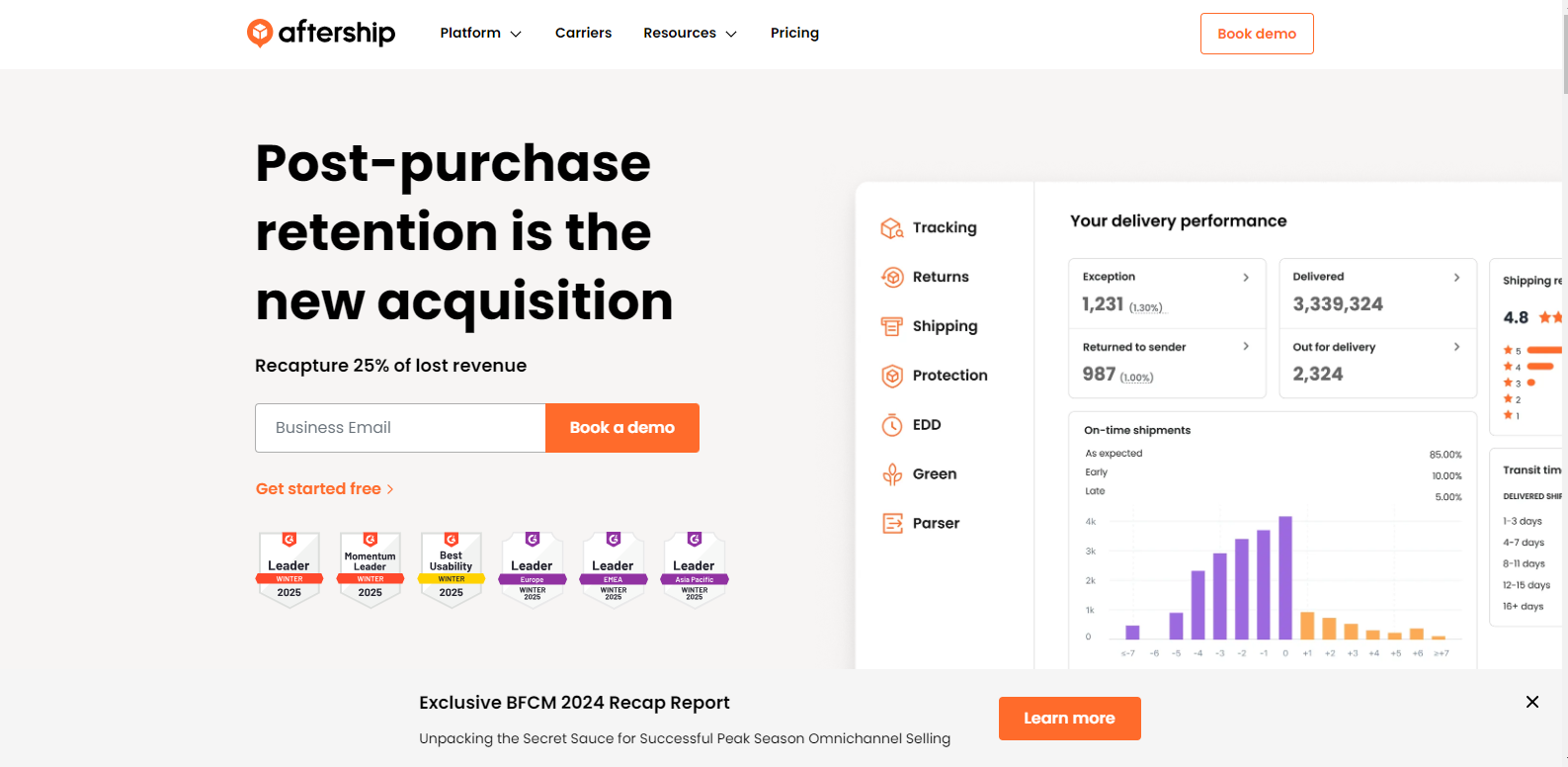 AfterShip Tracking – All-In-One WooCommerce Order Tracking