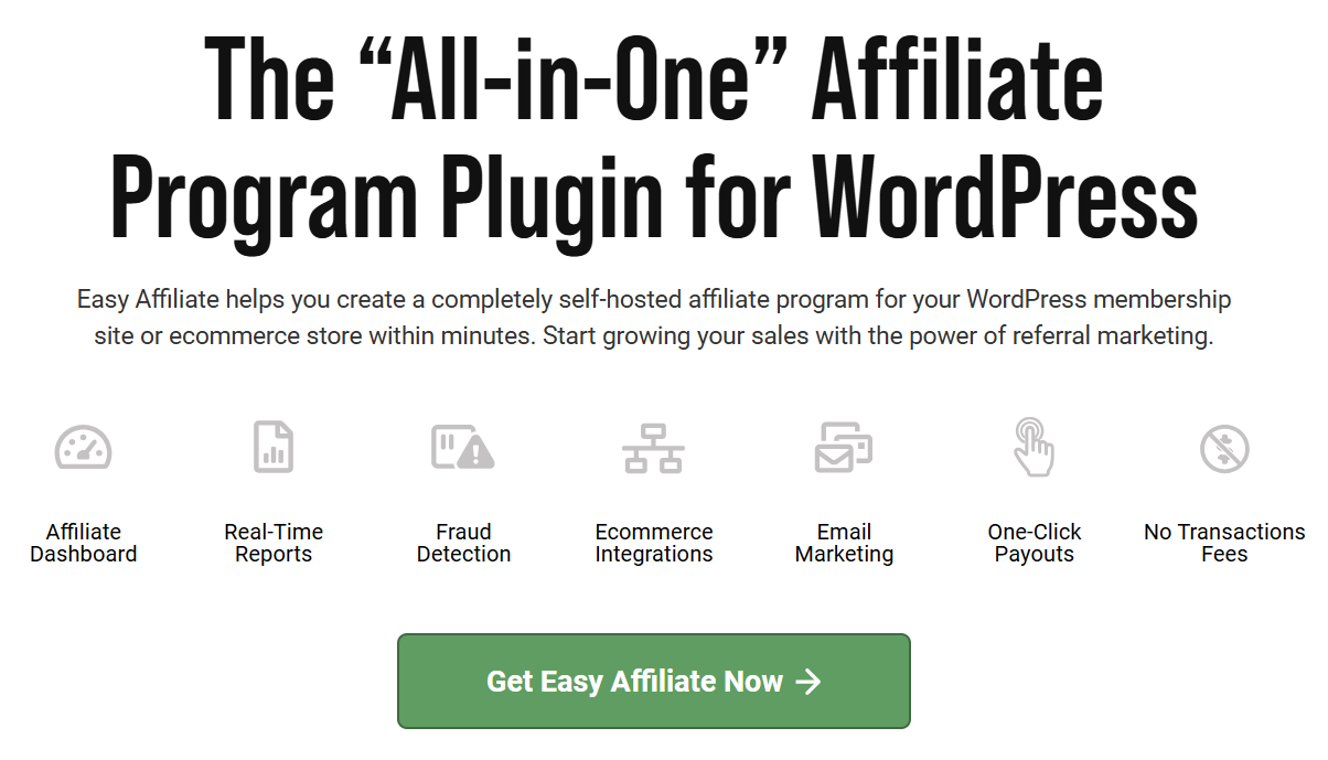 EasyAffiliate WooCommerce plugin