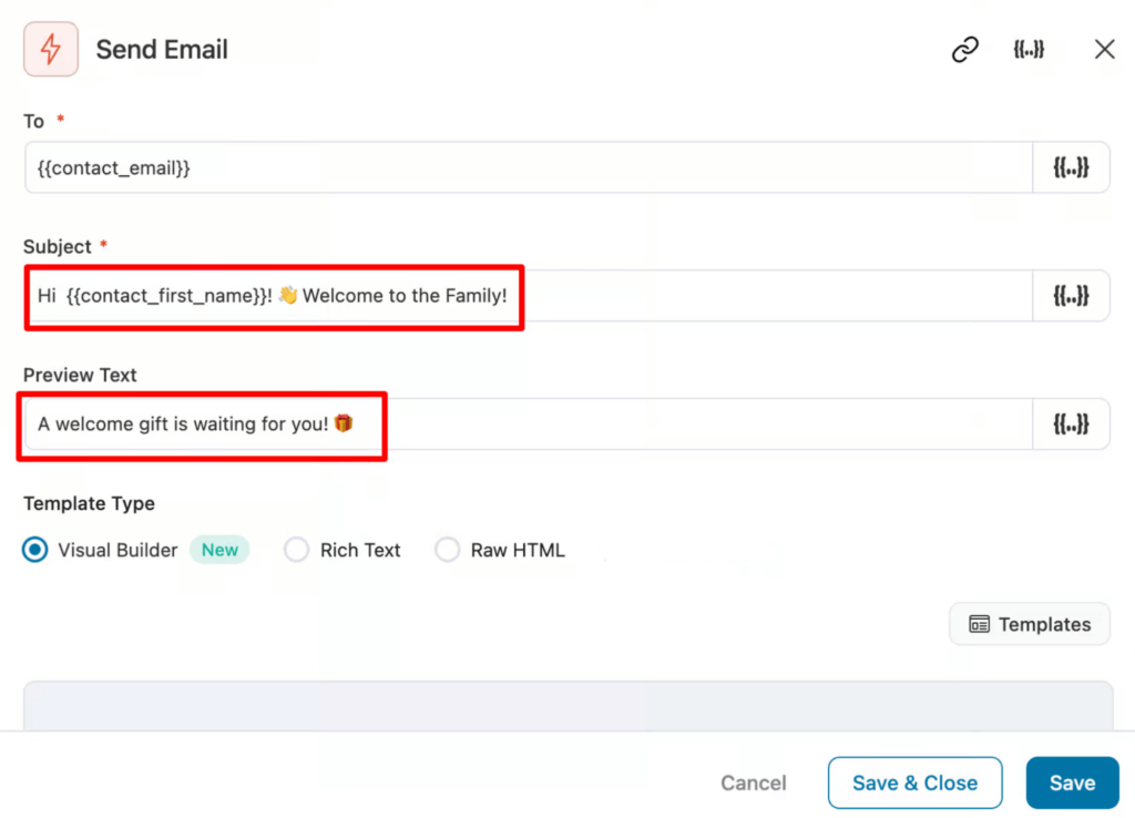 subject line and preview text for first order discount
