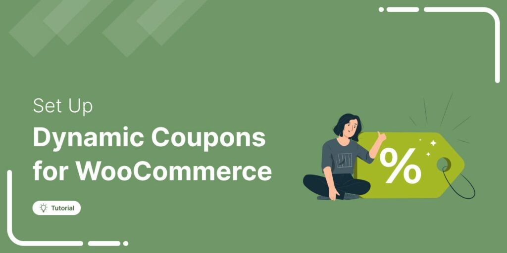 Set up dynamic coupon for WooCommerce