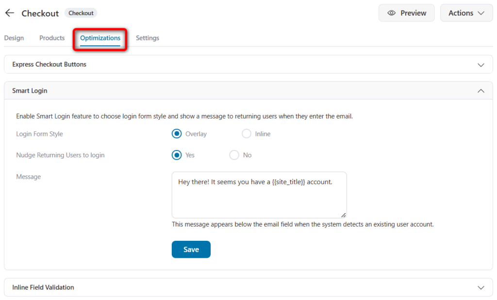 Smart Login - FunnelKit