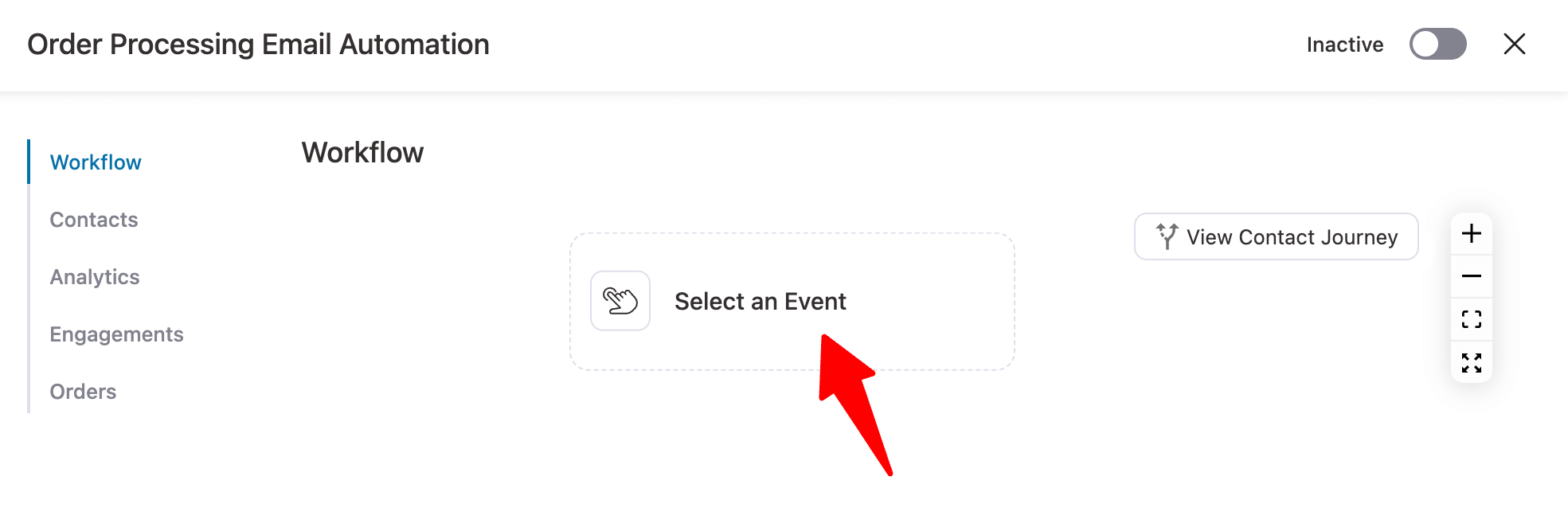 click event order processing