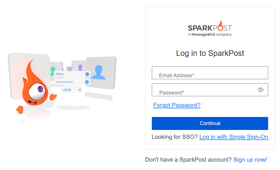 Sparkpost login