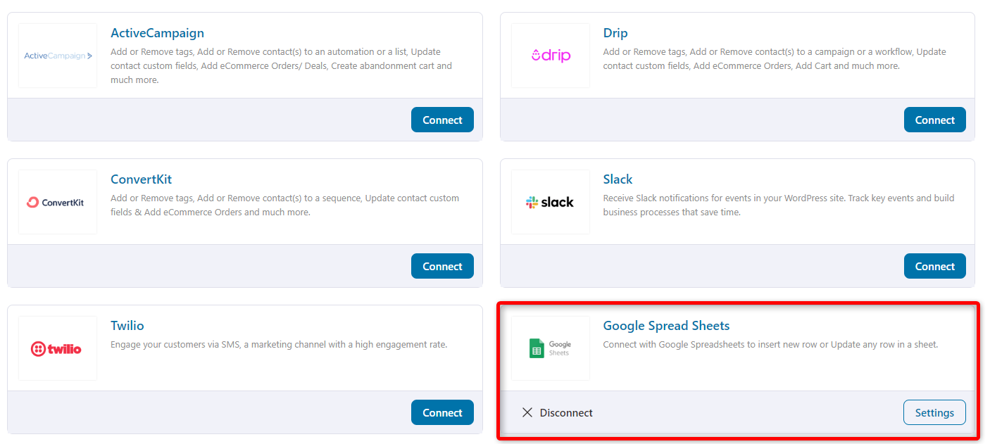 WooCommerce Orders to google SpreadSheet