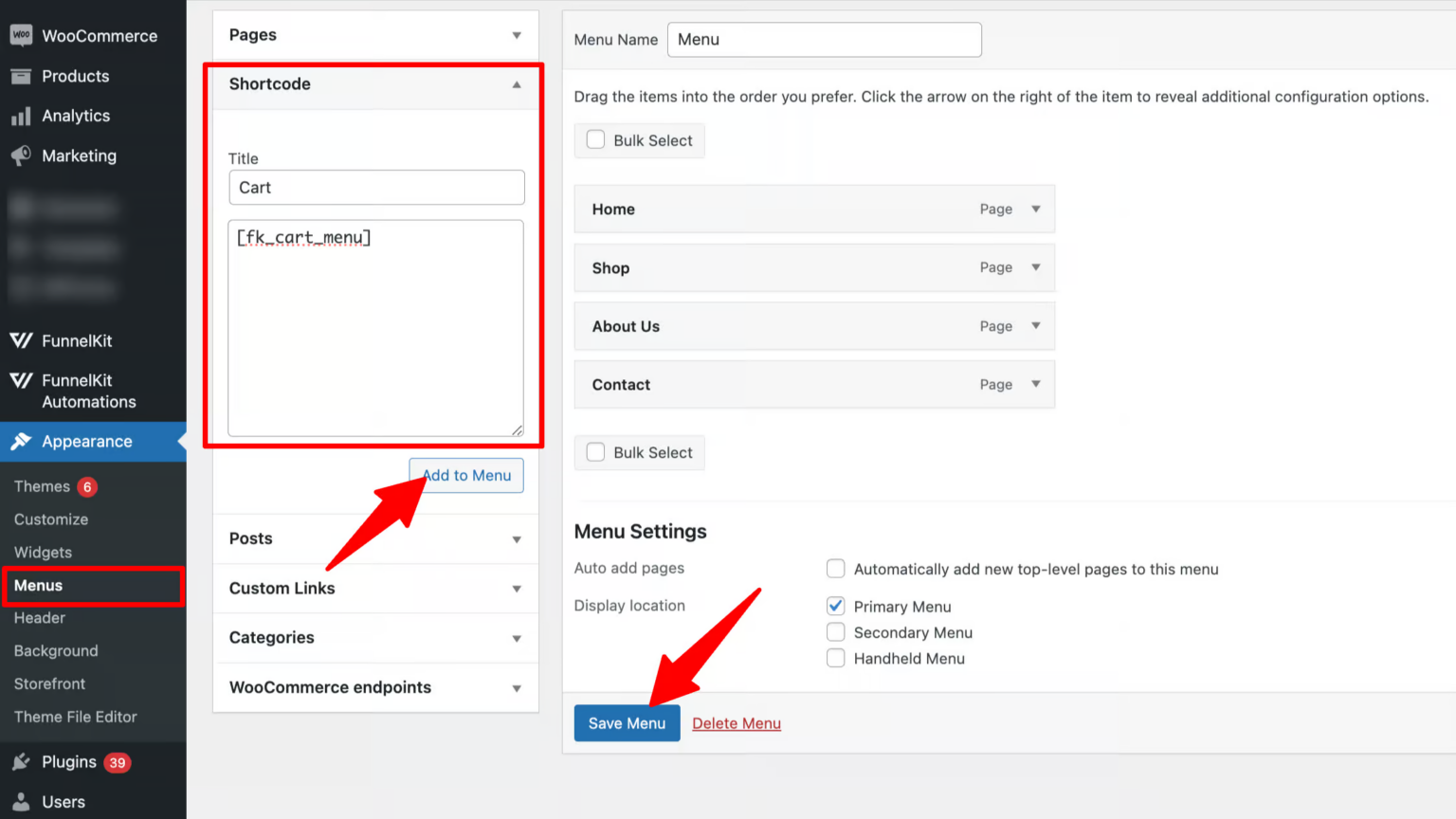 How to Add WooCommerce Cart Icon to Menu Bar in 4 Steps