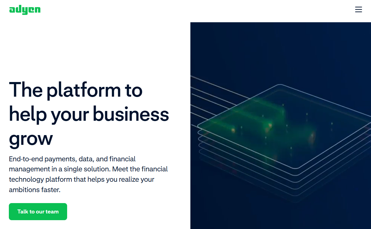 Adyen payment gateway