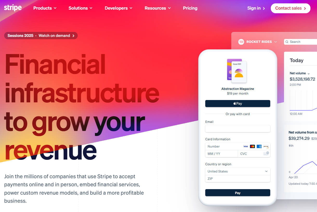 best payment gateway for woocommerce is Stripe