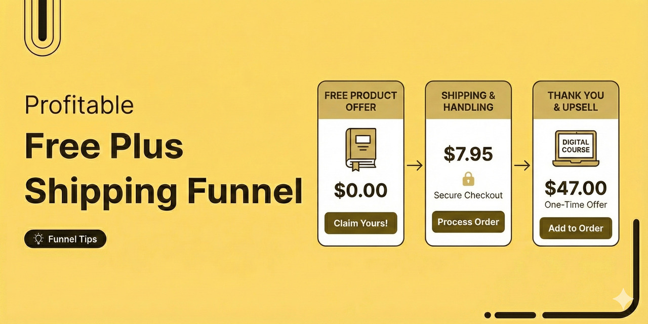 The Free Plus Shipping Funnel that Netted $3500 Profits and 500 New Customers: Case Study