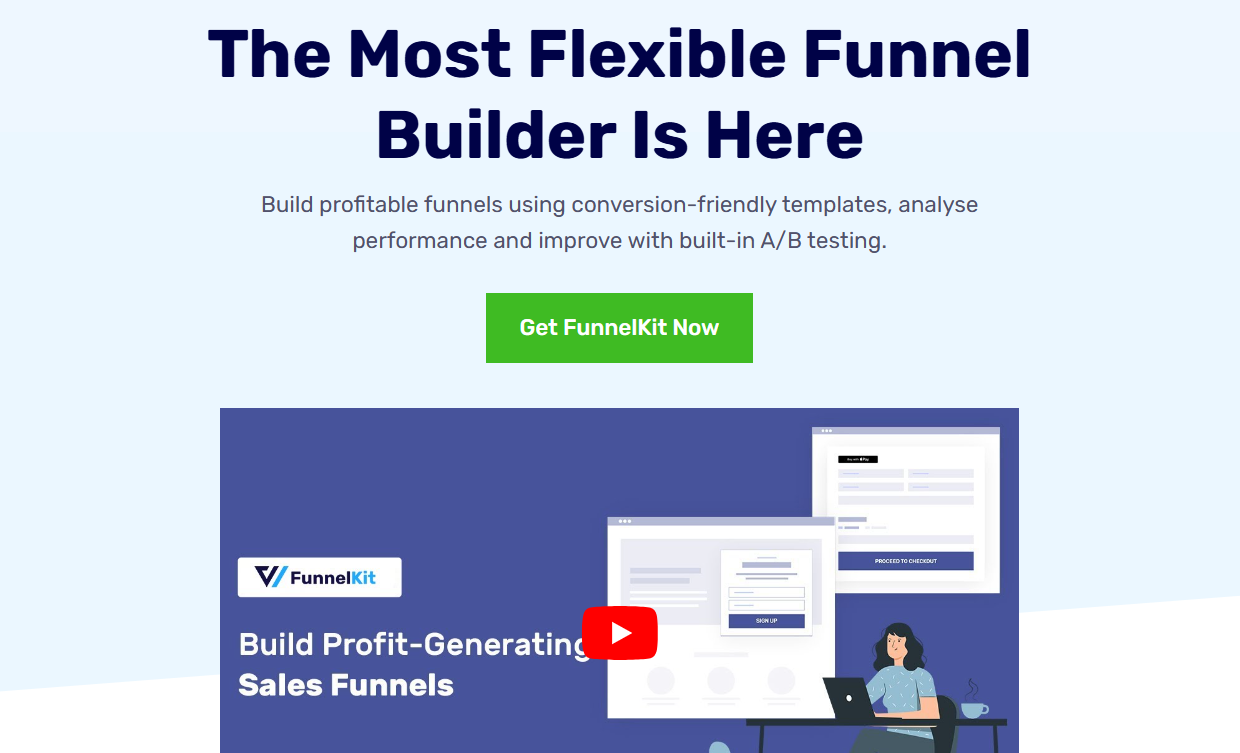 FunnelKit Funnel Builder - best woocommerce product recommendation plugin