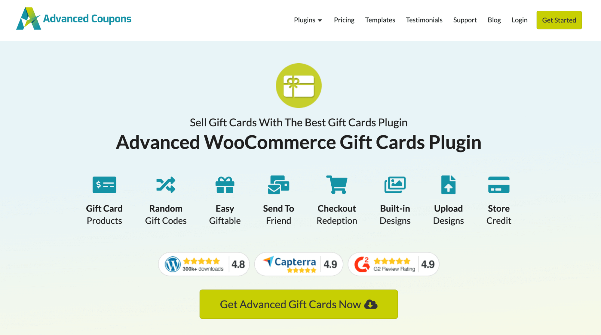 Advanced WooCommerce Gift Cards Plugin - Use Gift as Store Credit Checkout