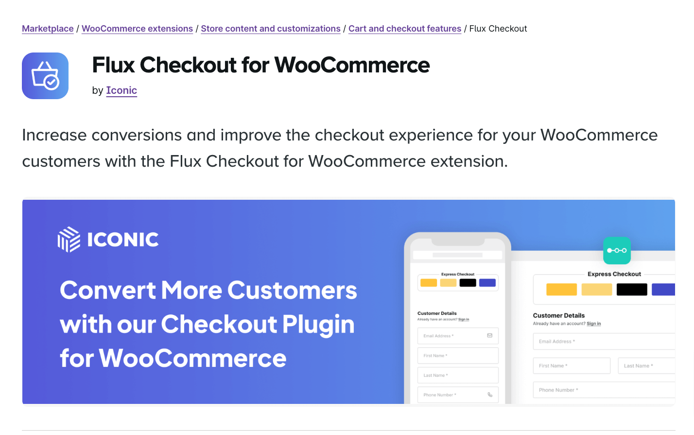 Flux Checkout for WooCommerce - Custom Multi-step Checkout