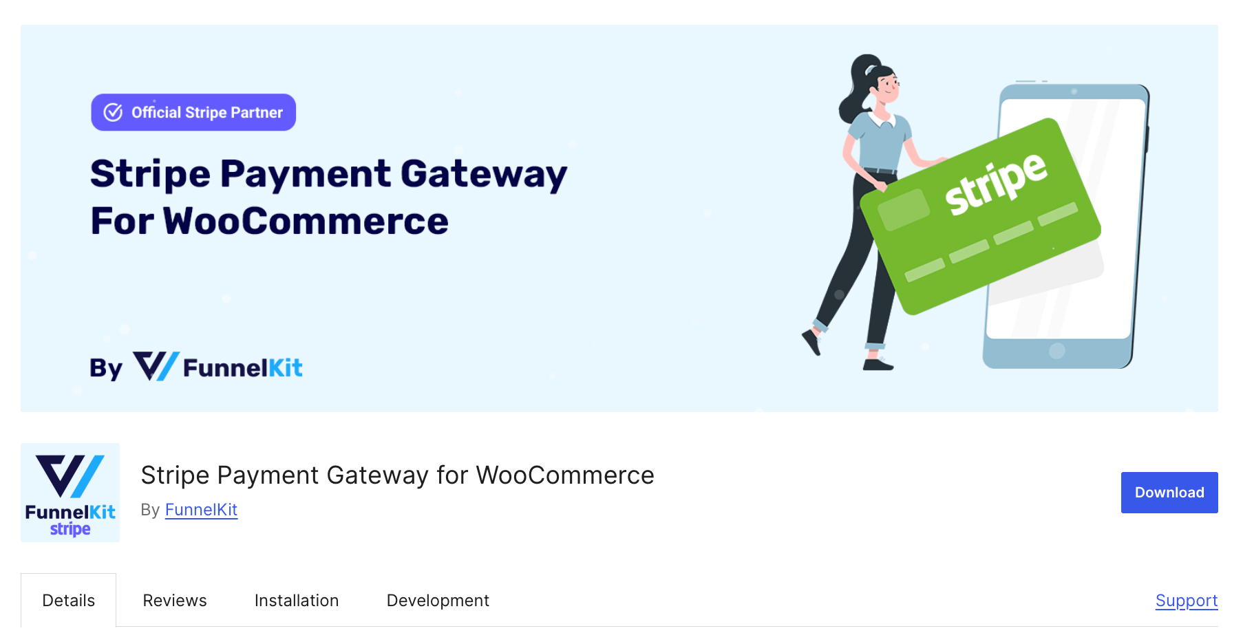 Stripe Gateway for WooCommerce By FunnelKit - Include Various Payment Methods