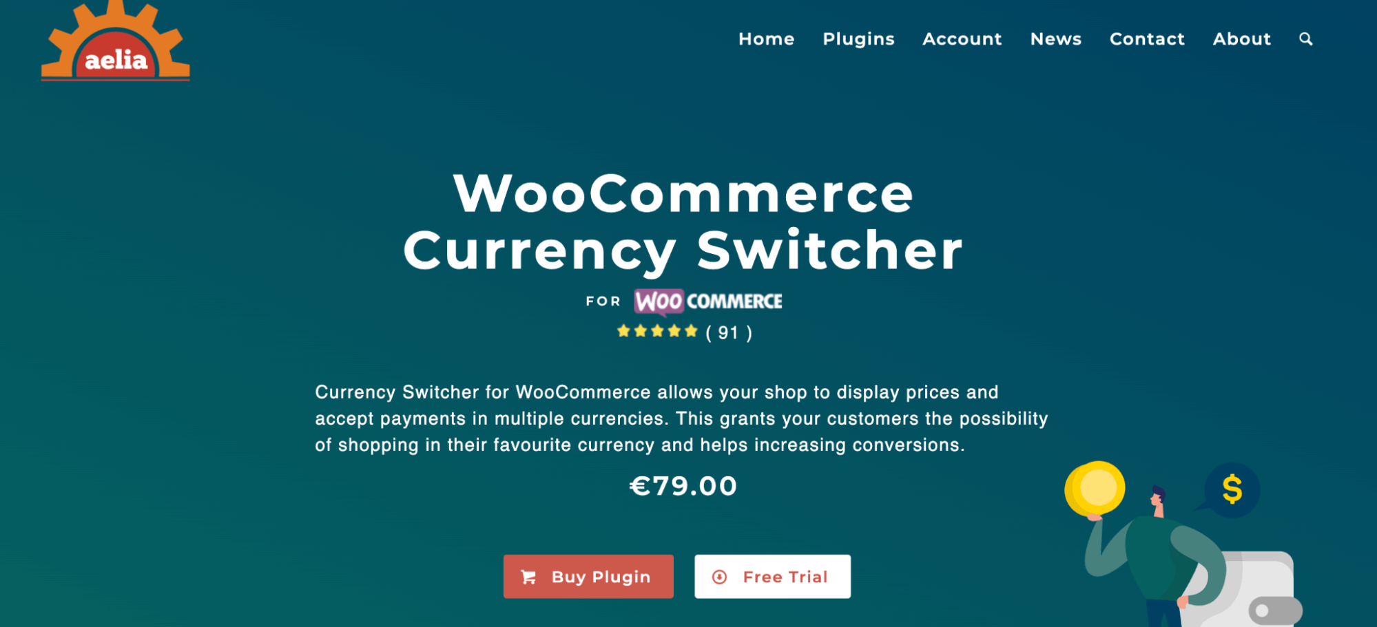 WooCommerce Currency Switcher - Accept Payment in Multiple Currencies