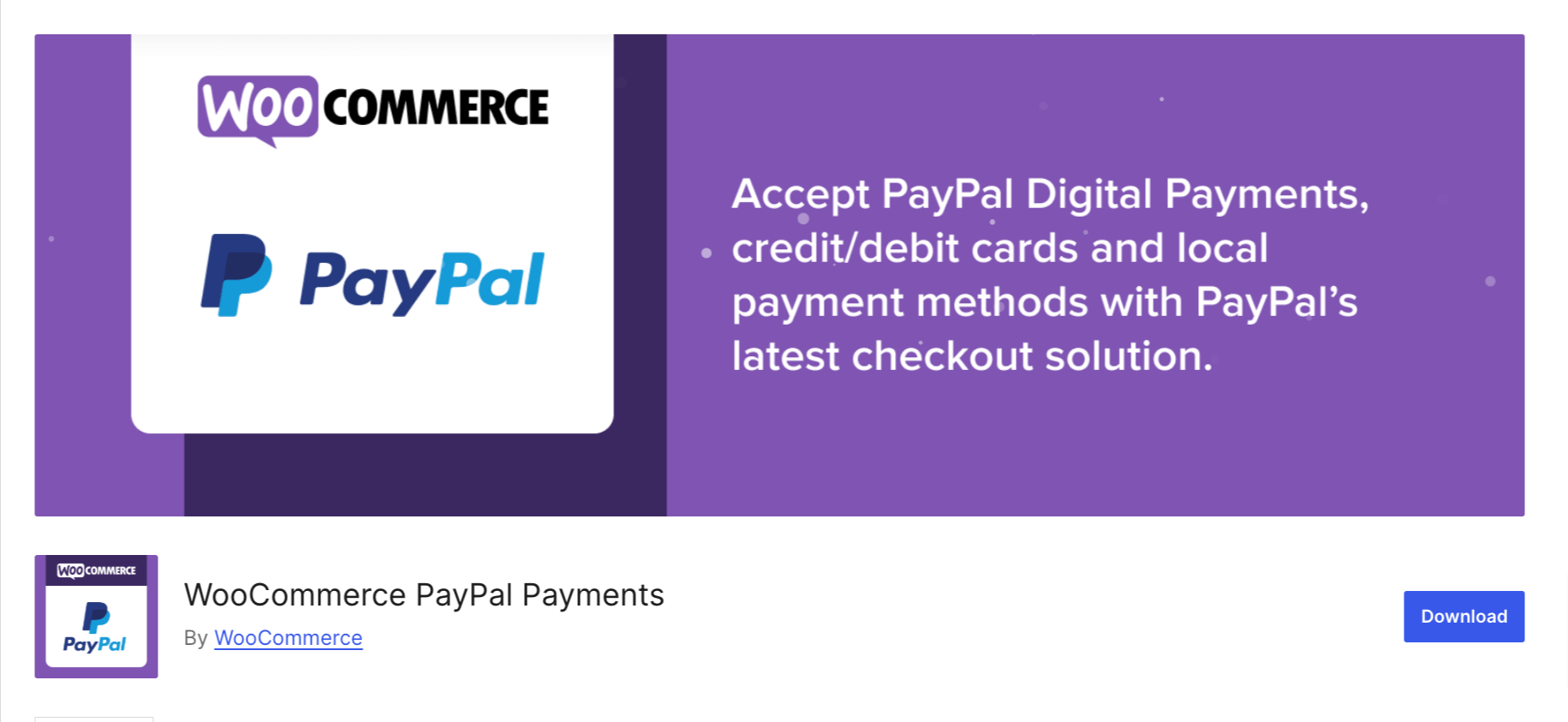 WooCommerce PayPal Payments - Integrate Paypal Payment Gateway in Checkout