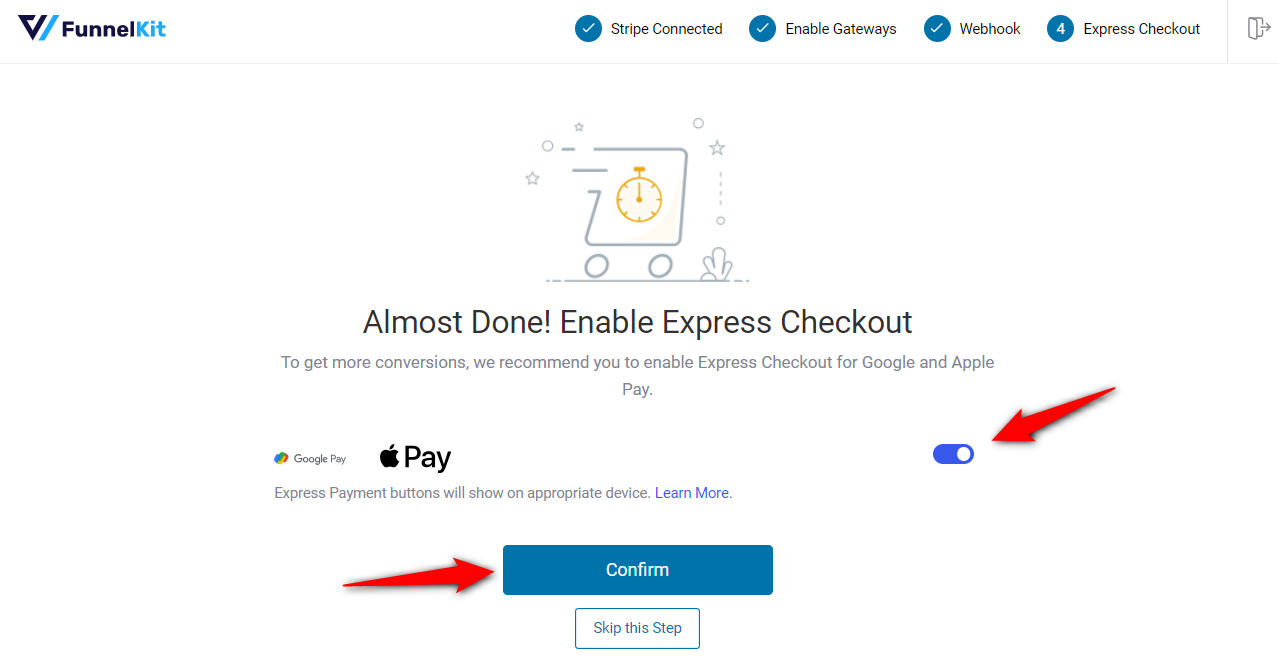 enabling express checkouts