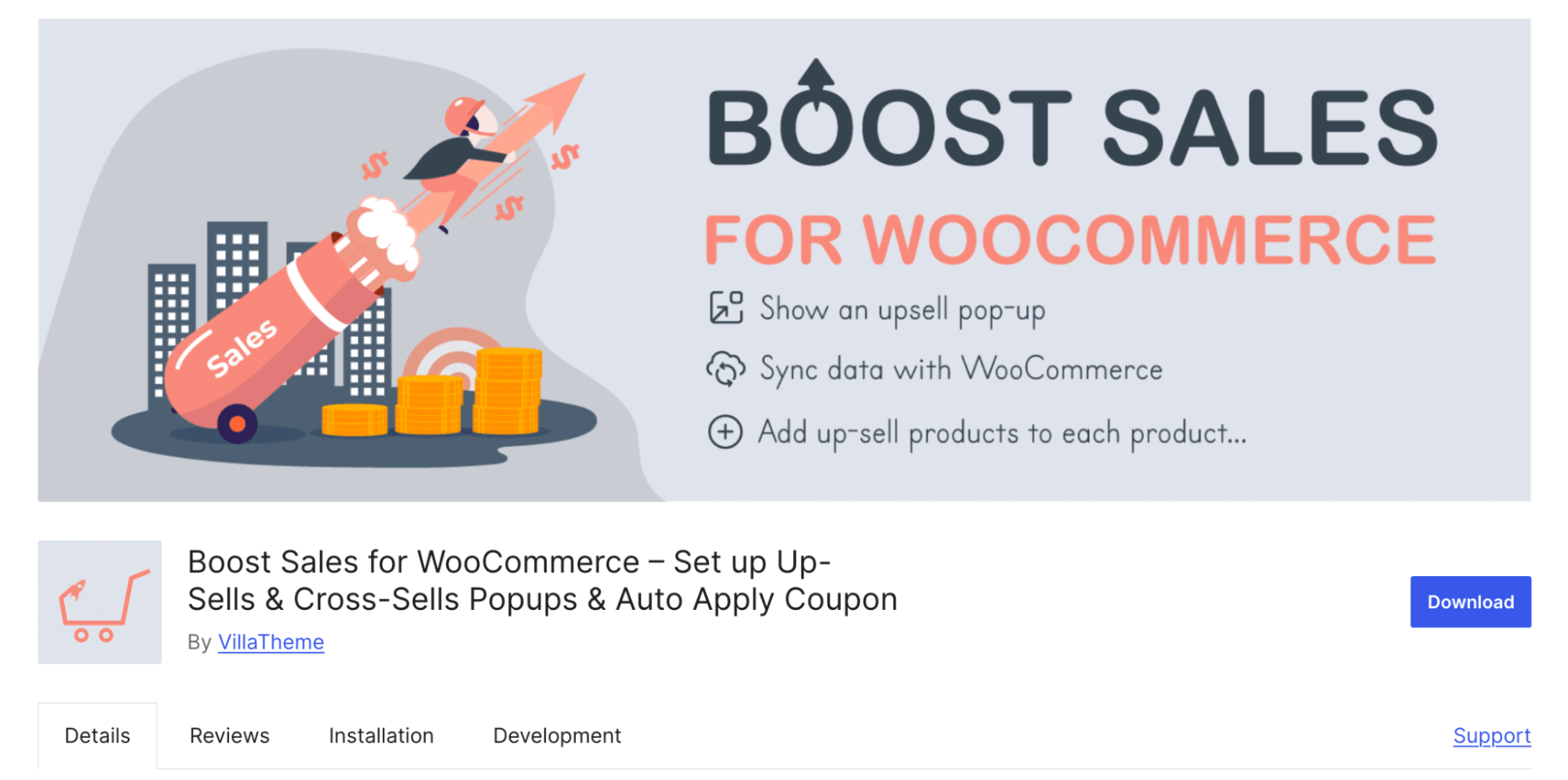 Boost sales for WooCommerce by VillaTheme