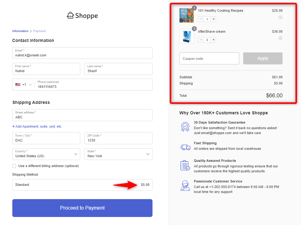 How to set shipping fee based on cart subtotal in WooCommerce