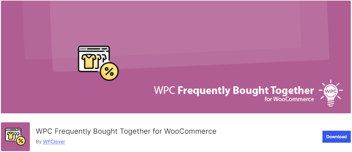 WPC Frequently Bought Together for WooCommerce