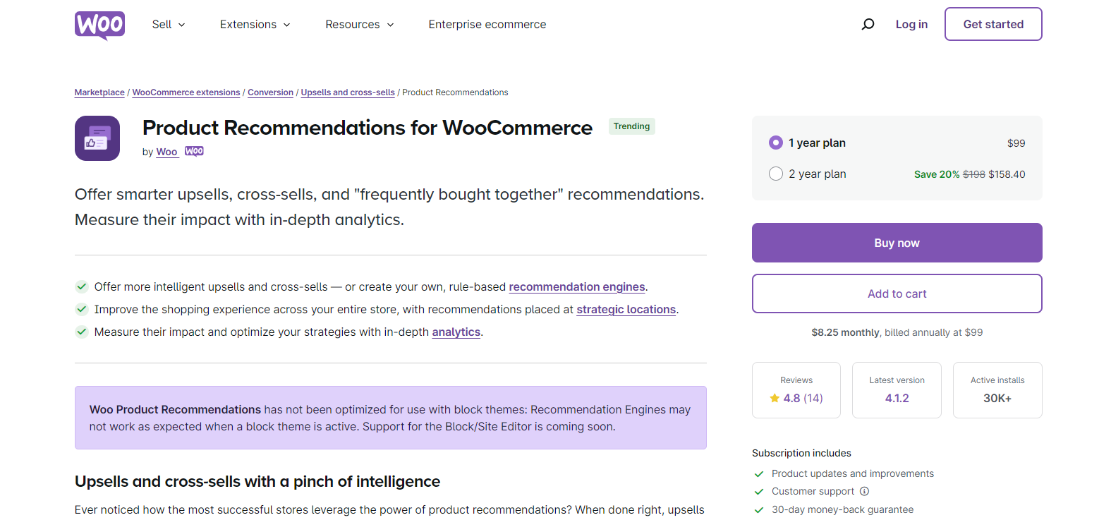 WooCommerce Recommendations