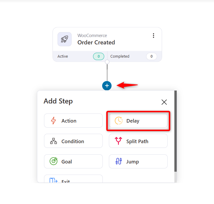 creating a delay