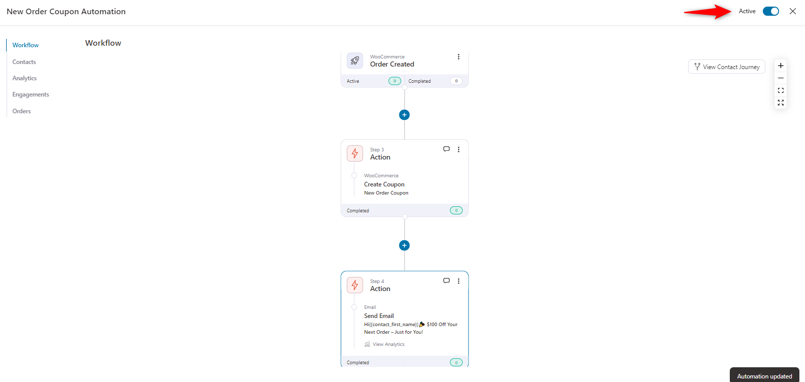 Enabling the automation