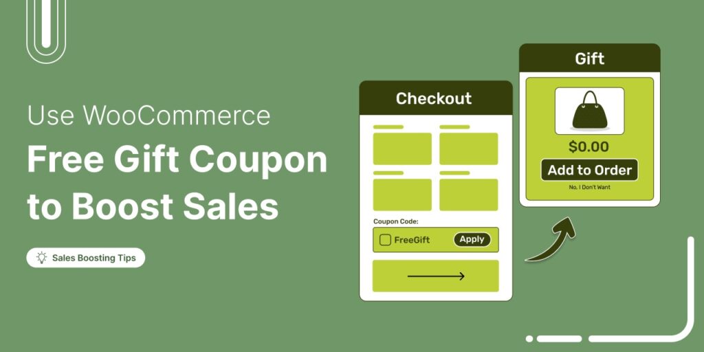 woocommerce free gift coupon - FunnelKit