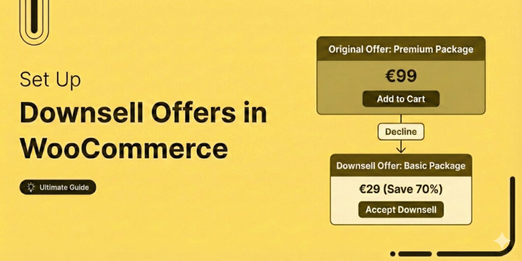downsell woocommerce - FunnelKit