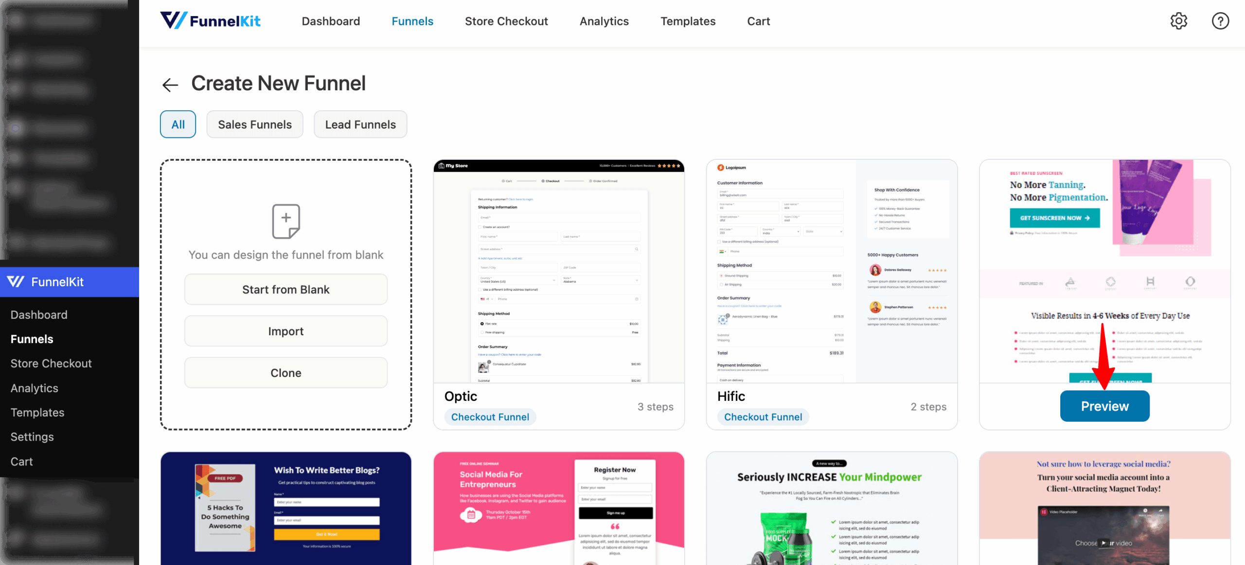 choose stunner for order pay form