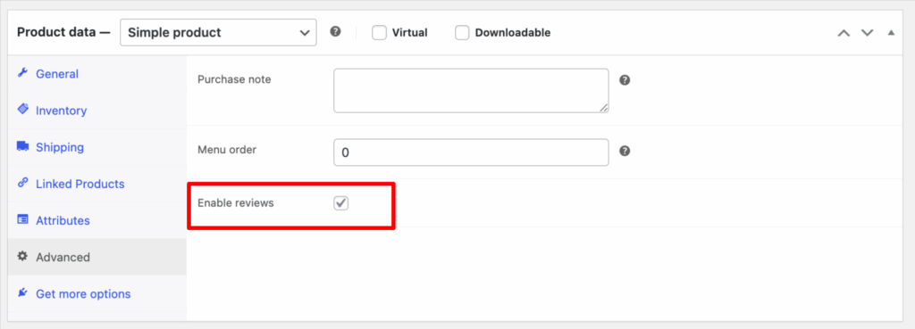 enable reviews