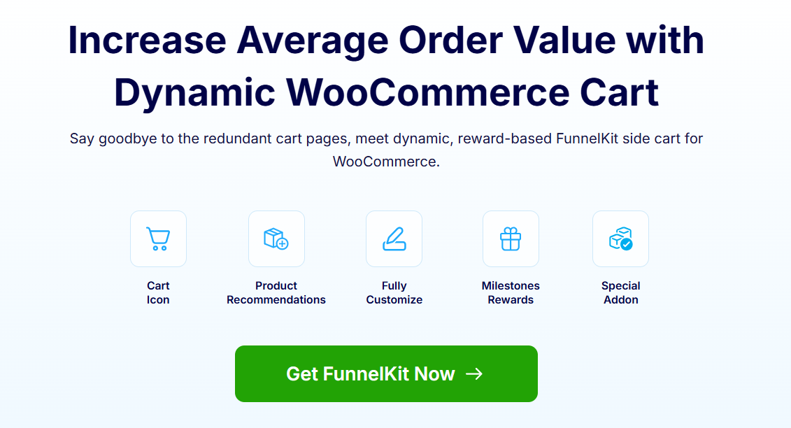 funnelkit cart - the best woocommerce upsell plugin for the cart