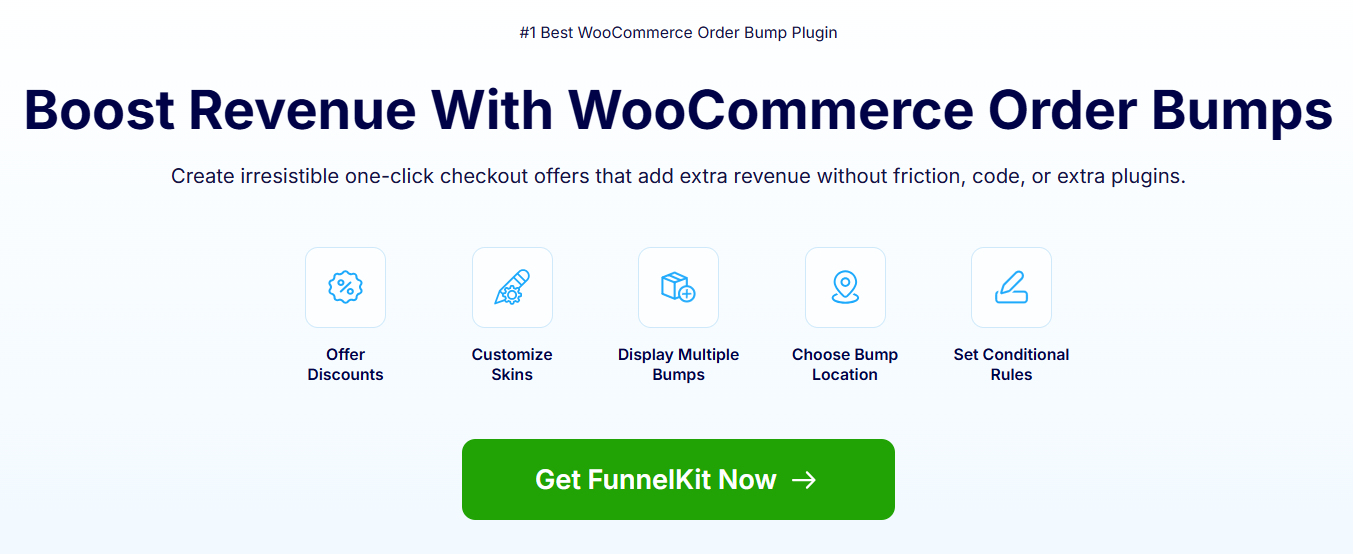 funnelkit order bumps - the best woocommerce upsell plugin