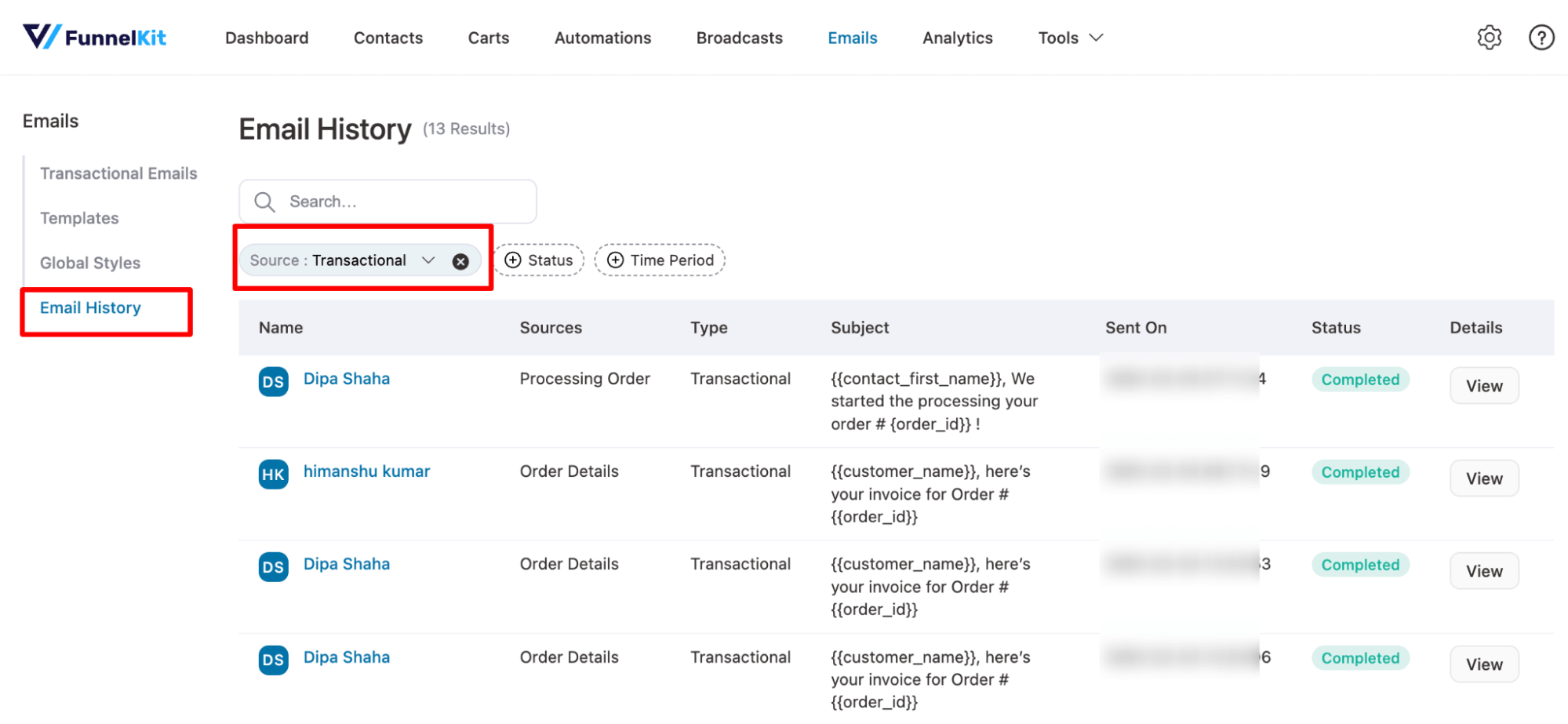 track email performance of invoice emails