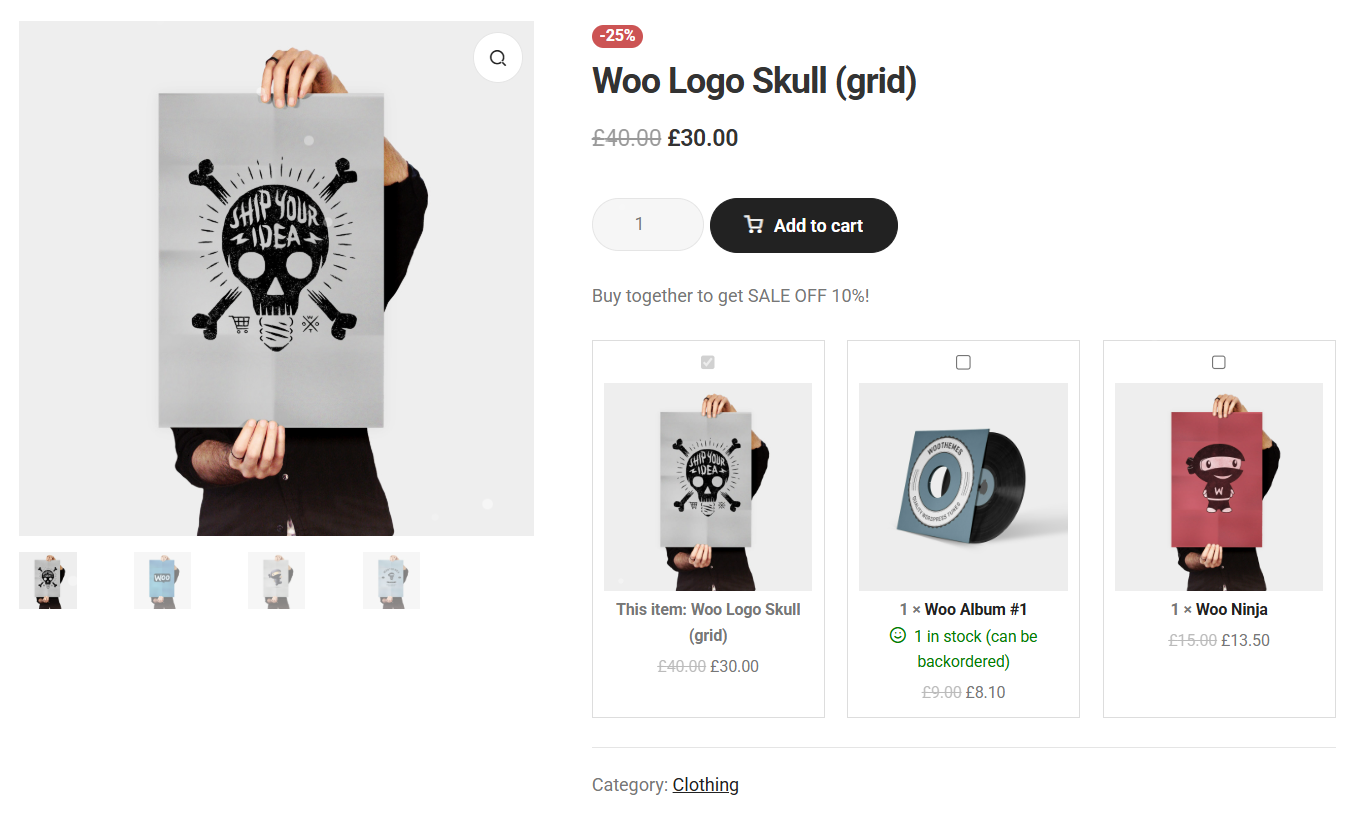 woocommerce frequently bought together - best upsell plugin for product page