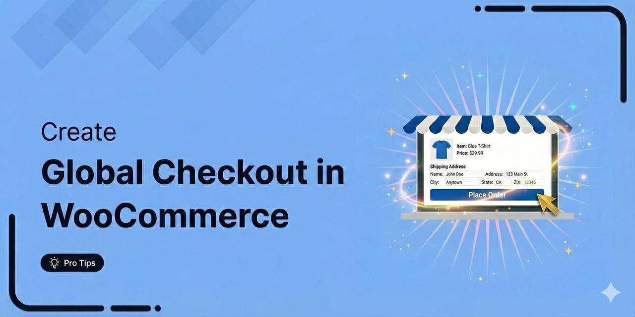 How to Create a Global Checkout in WooCommerce (Step-by-Step Guide)
