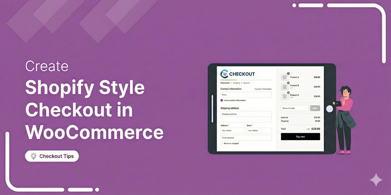 How to Create a Shopify Style Checkout in WooCommerce (2026)