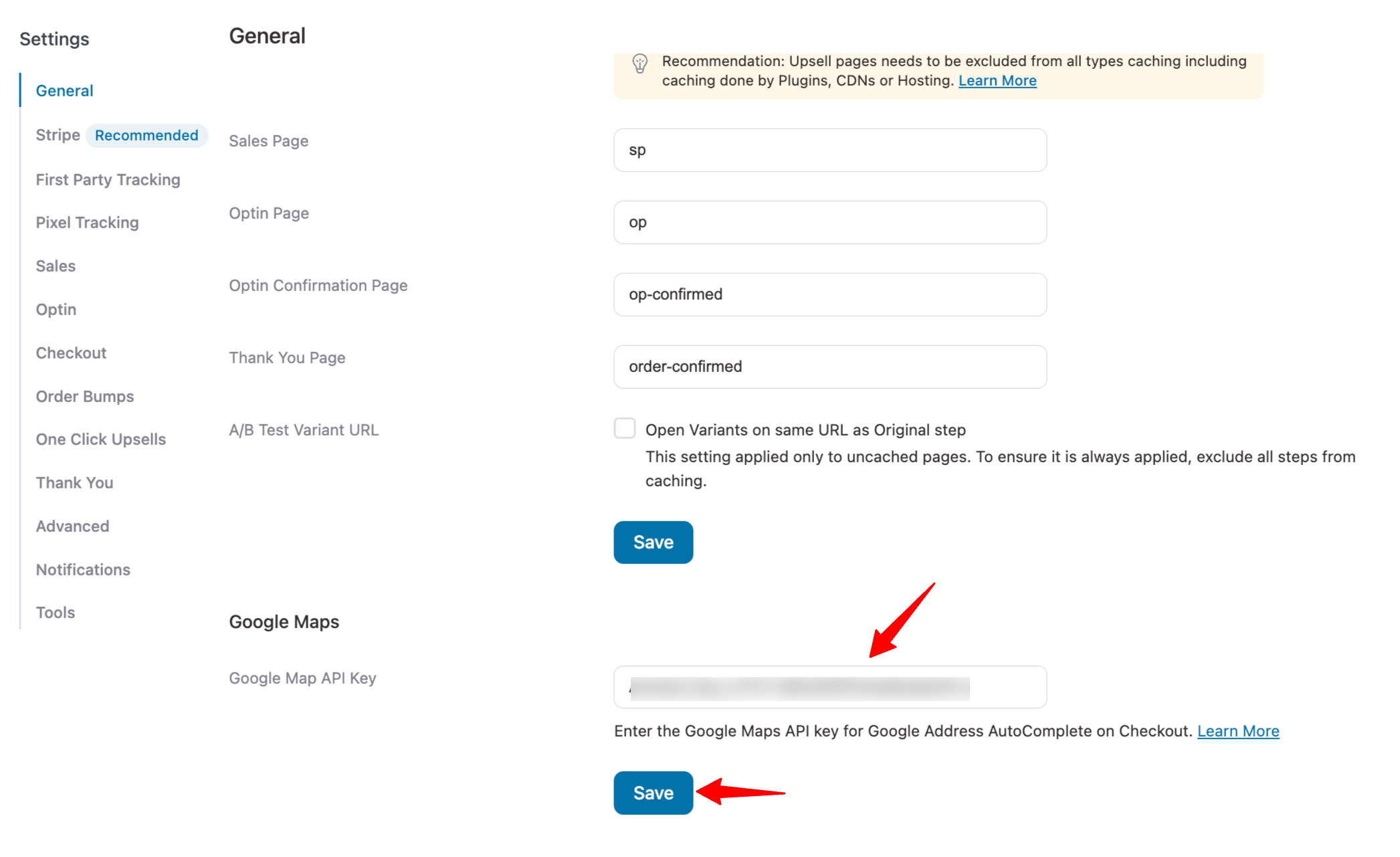 Add Google map Api key for auto address in WooCommerce