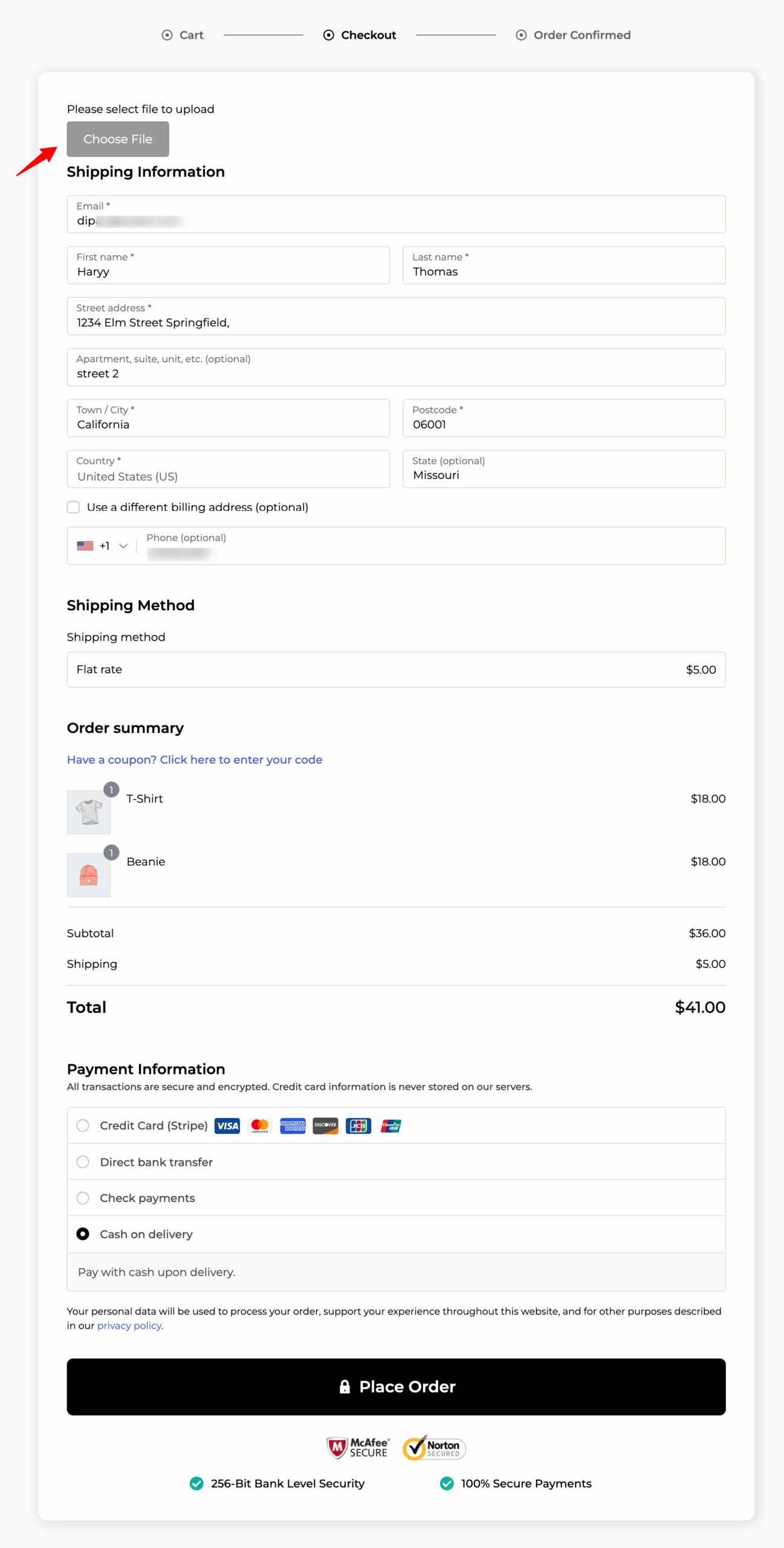 How to Add a File Upload Field To the WooCommerce Checkout Page For Free