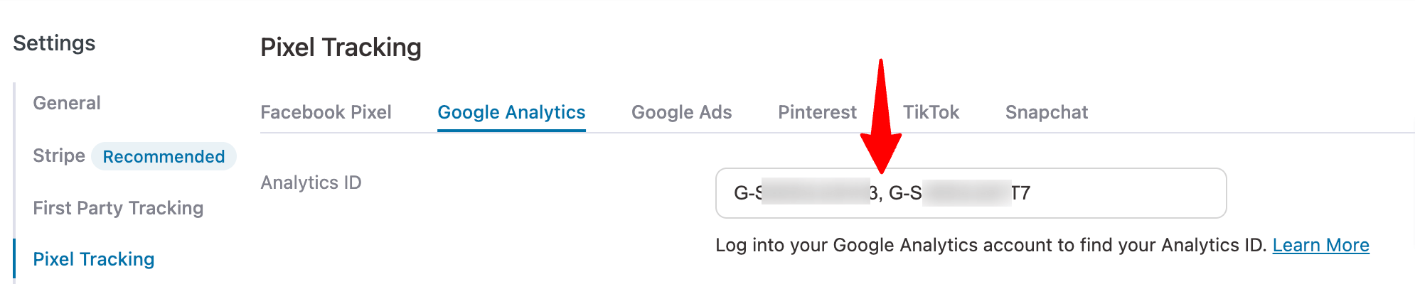 add multiple google analytics ids