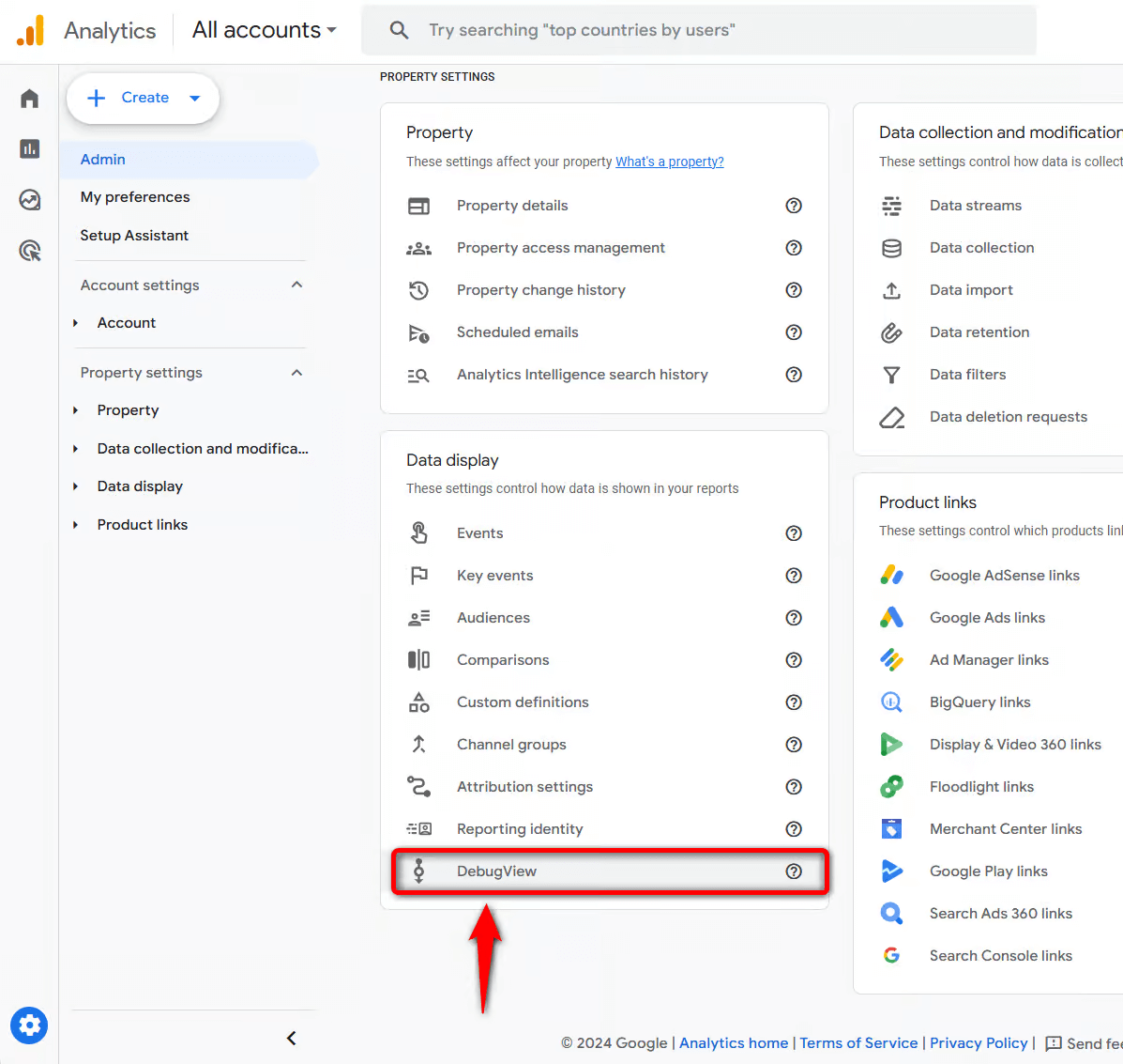 hit debug mode for google analytics conversion tracking