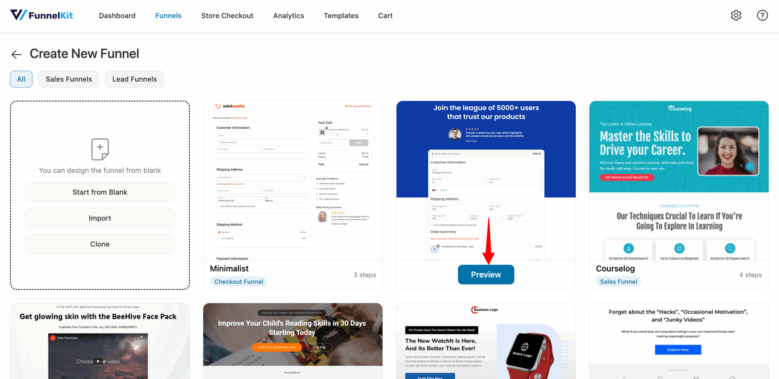 import livewire template