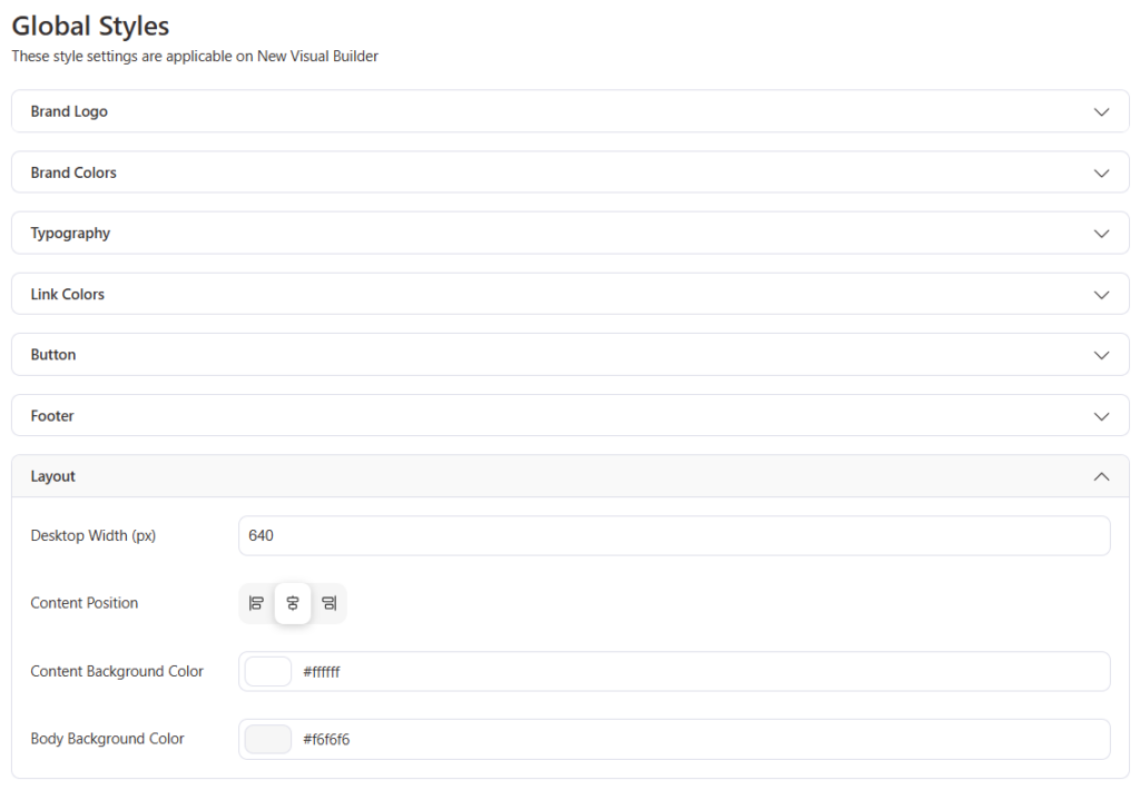 Global Styles - FunnelKit Automations