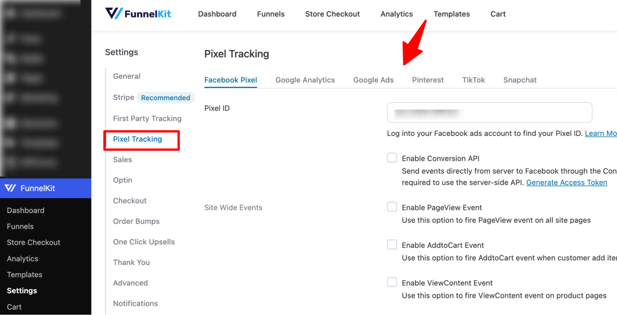 pixel tracking with popular woocommerce conversion tracking tools