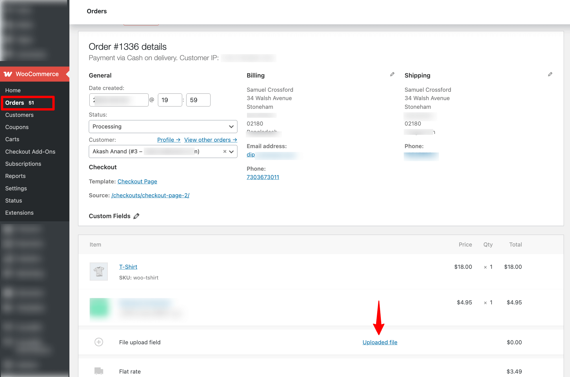 preview uploaded file