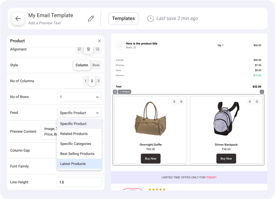 Offer Irresistible Product Upsells in Emails