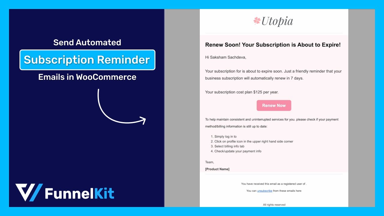 How to Send a WooCommerce Subscription Reminder Email: Step-by-Step Guide