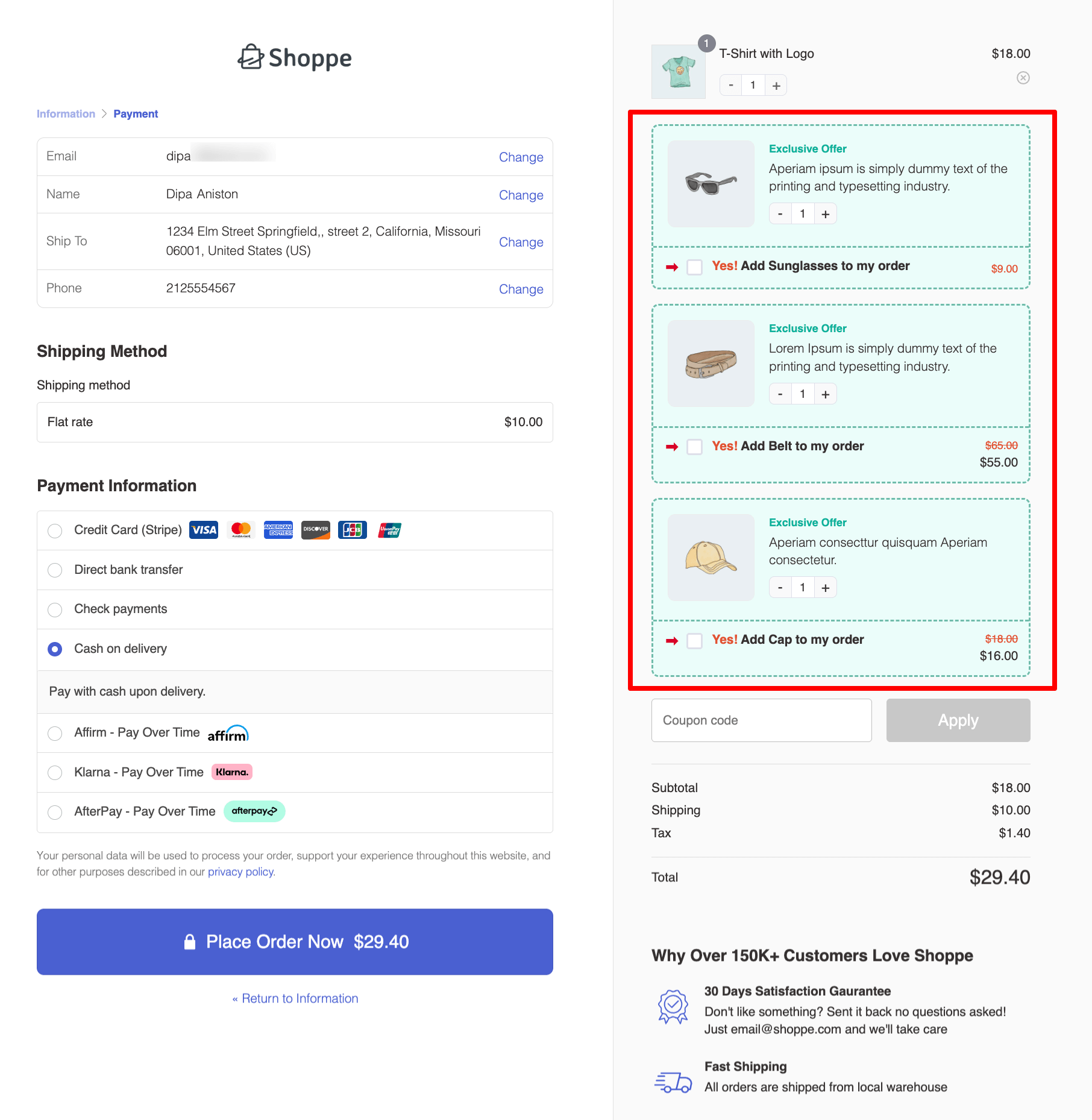 Automate product recommendation on checkout , WooCommerce automations 