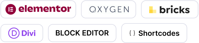 Customize with Page Builders