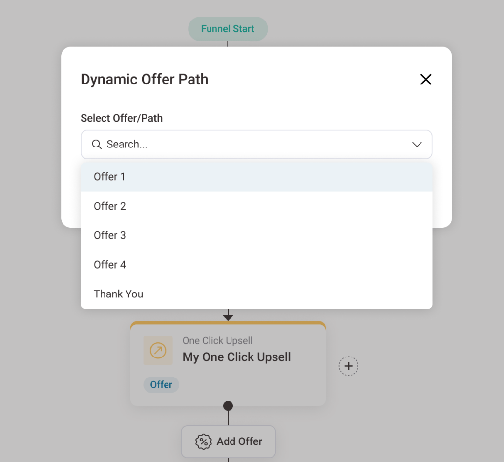 Create One-Click Upsell and Downsell Offer Paths